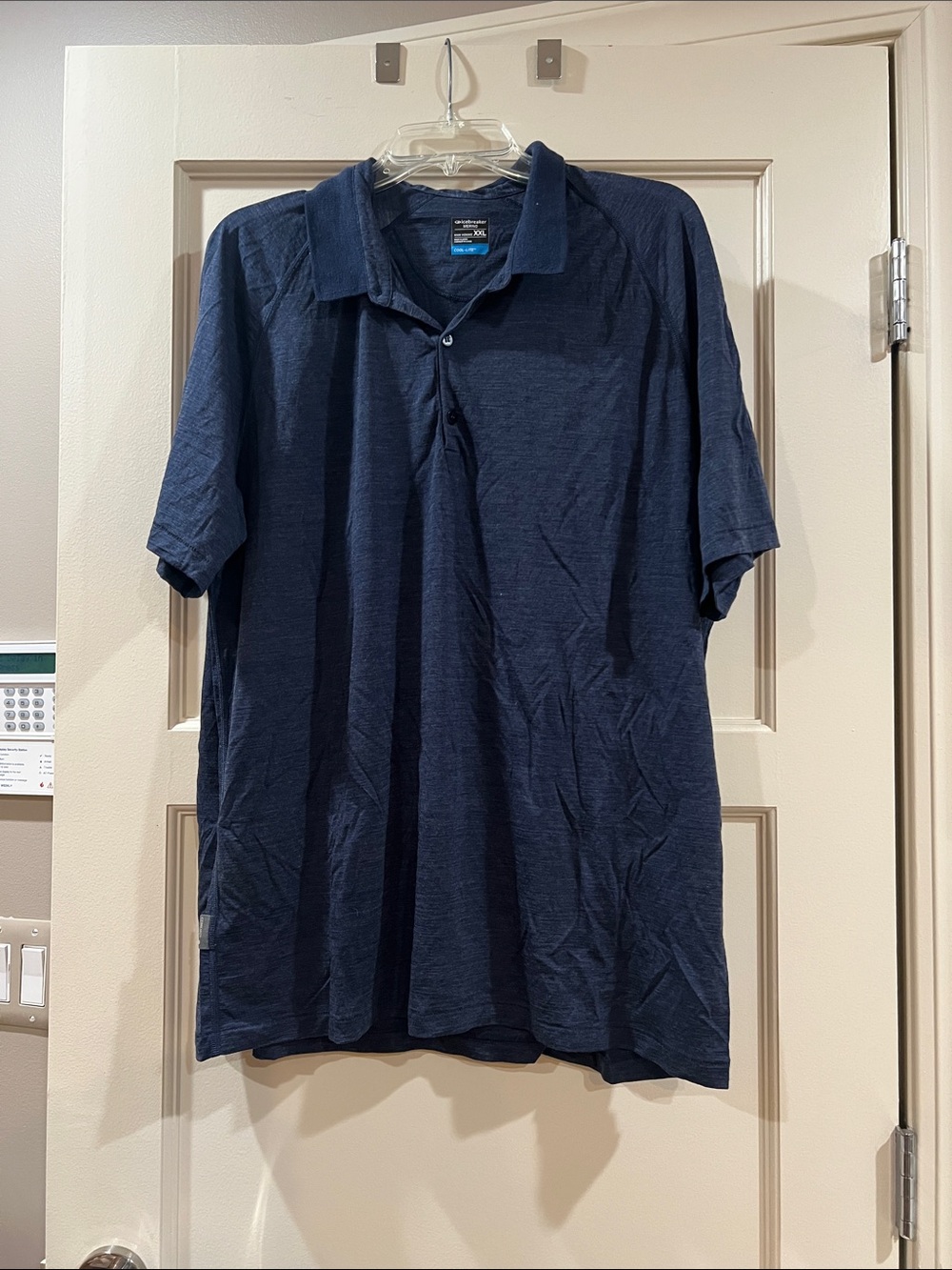 Icebreaker Navy Short-Sleeve Polo